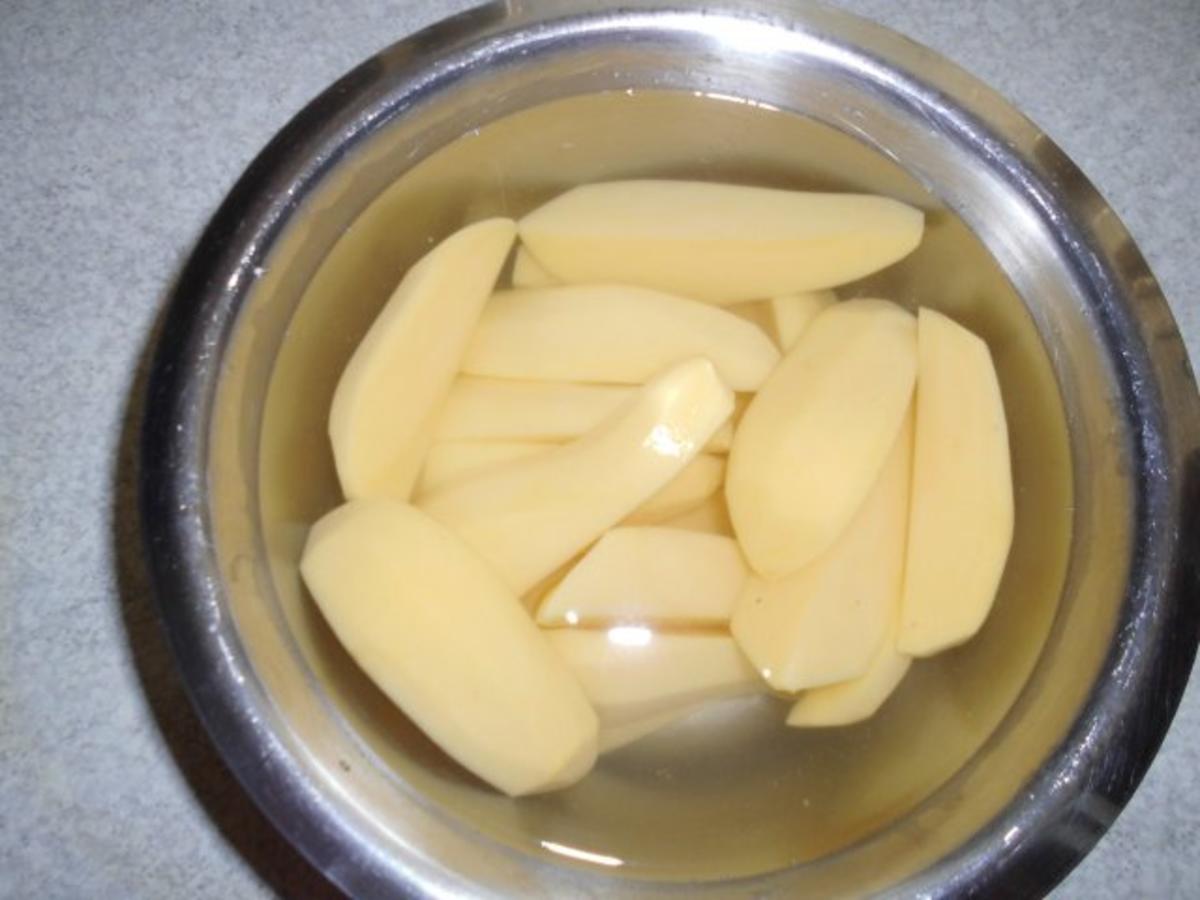 Kartoffelspalten mit Majoran - Rezept - Bild Nr. 3
