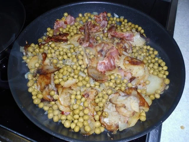 Herzhafte Erbsen-Pfanne - Rezept - Bild Nr. 8