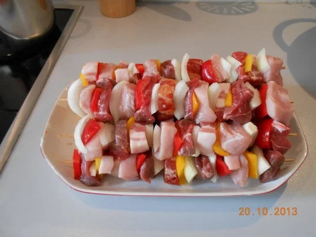 Schaschlik nach Andrés Art - Rezept