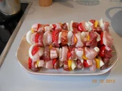 Schaschlik nach Andrés Art - Rezept