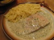 Sauce für Lachs-Sahne-Gratin selbst gemacht - Rezept