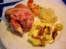 Rezept: Gepökelte Haxe mit Kraut ... Gepökelte Haxe mit Kraut ... - Rezept
