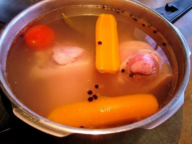 Gepökelte Haxe mit Kraut ... - Rezept - Bild Nr. 4