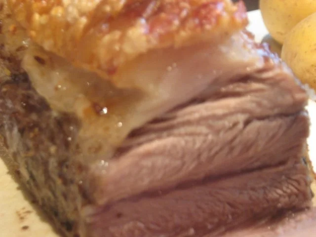 Schweinekrustenbraten, rückwärts gebraten - Rezept - Bild Nr. 7