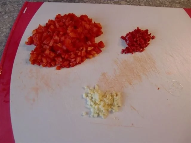 Gefüllte Paprikahälften mit Champignons à la Heiko - Rezept - Bild Nr. 4