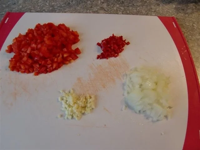 Gefüllte Paprikahälften mit Champignons à la Heiko - Rezept - Bild Nr. 6