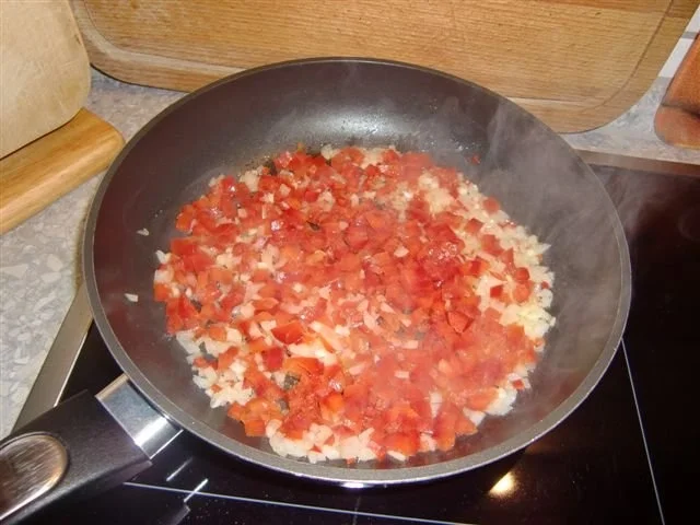 Gefüllte Paprikahälften mit Champignons à la Heiko - Rezept - Bild Nr. 13