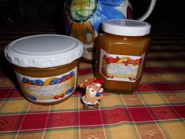 Rezept: Kürbismarmelade - die 1.>> Kürbismarmelade - die 1.>> - Rezept