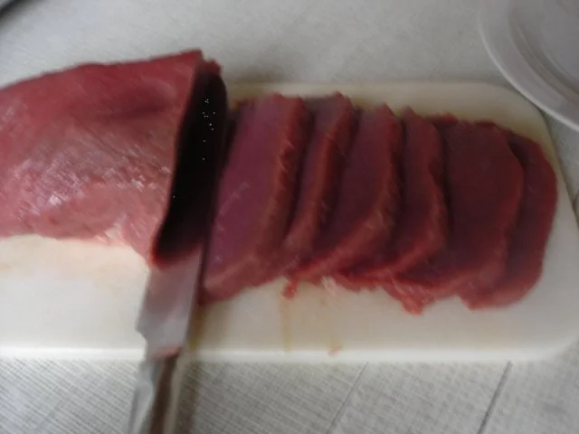 Rindfleisch mit Zwiebeln und Lauch - Rezept - Bild Nr. 3