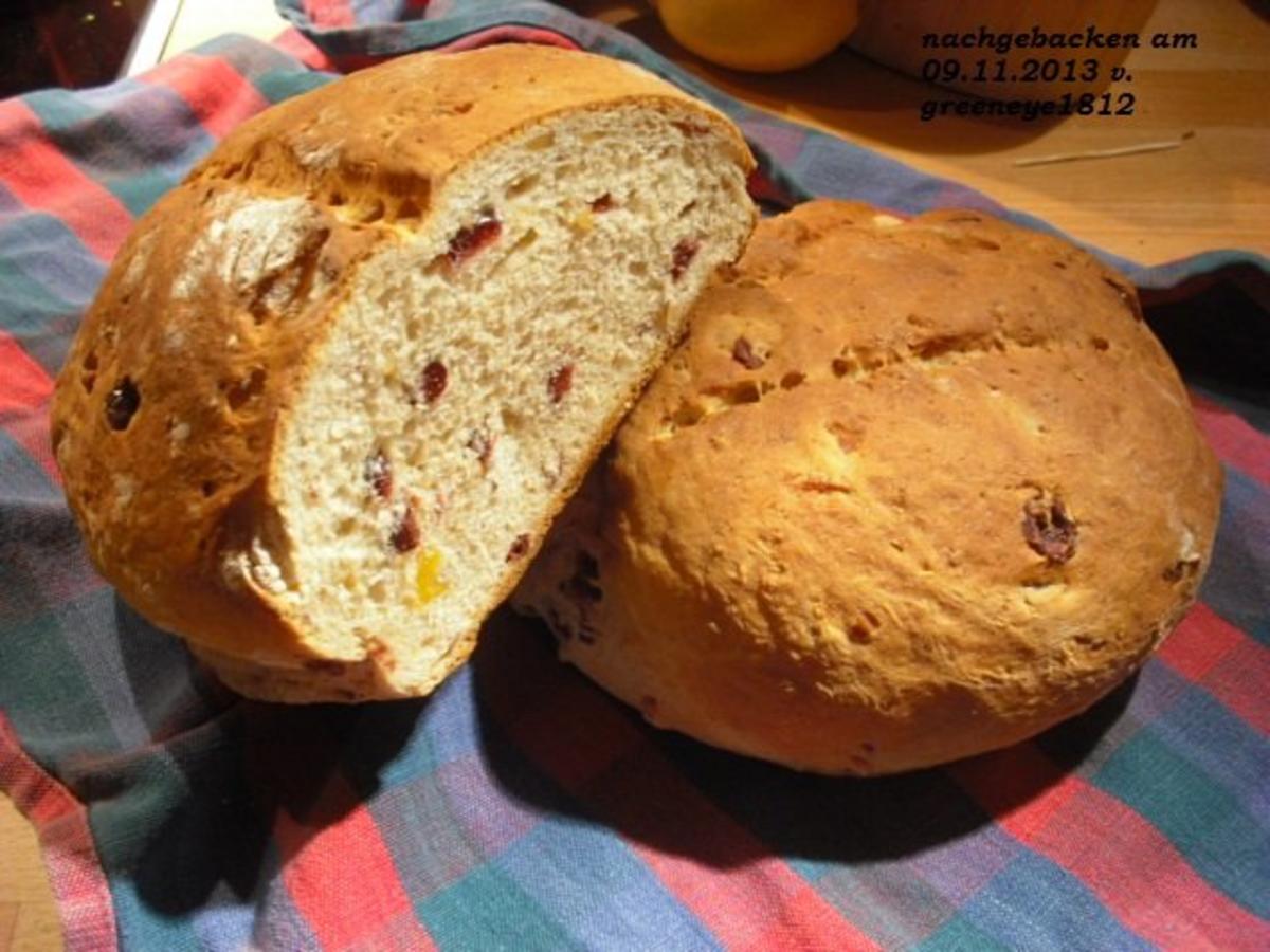 Kleine Cranberry-Zimt-Brote mit Ahornsirup - Rezept - Bild Nr. 2