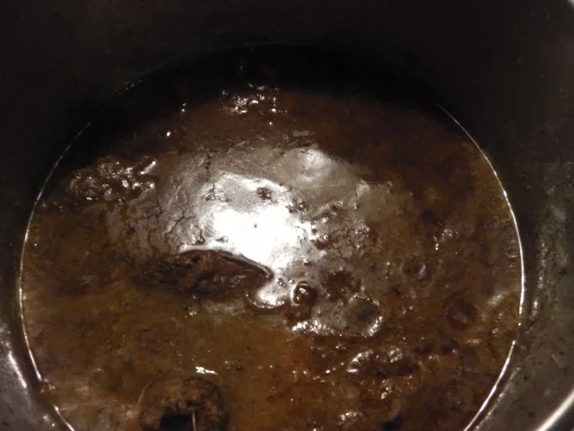 Soßfleisch mit ungarischen Nudeln (Tarhonya) aus dem Kelomat (Druckkochtopf) - Rezept - Bild Nr. 9