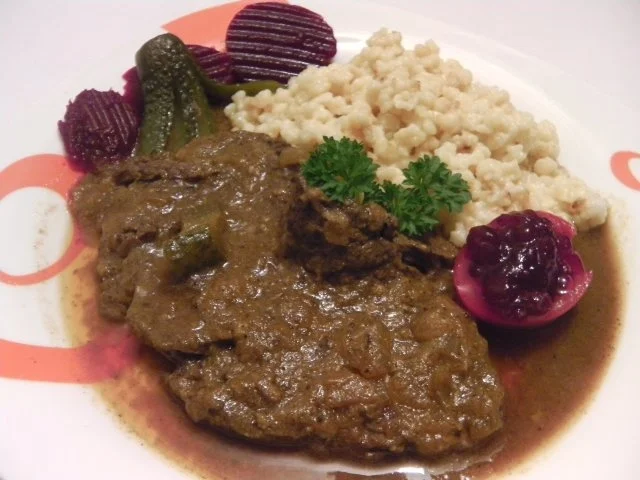 Soßfleisch mit ungarischen Nudeln (Tarhonya) aus dem Kelomat (Druckkochtopf) - Rezept - Bild Nr. 10