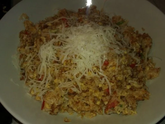 Schneller Eier-Reis mit Käse - Rezept - Bild Nr. 2