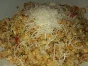 Rezept: Schneller Eier-Reis mit Kรคse Schneller Eier-Reis mit Kรคse - Rezept