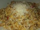 Schneller Eier-Reis mit Käse - Rezept