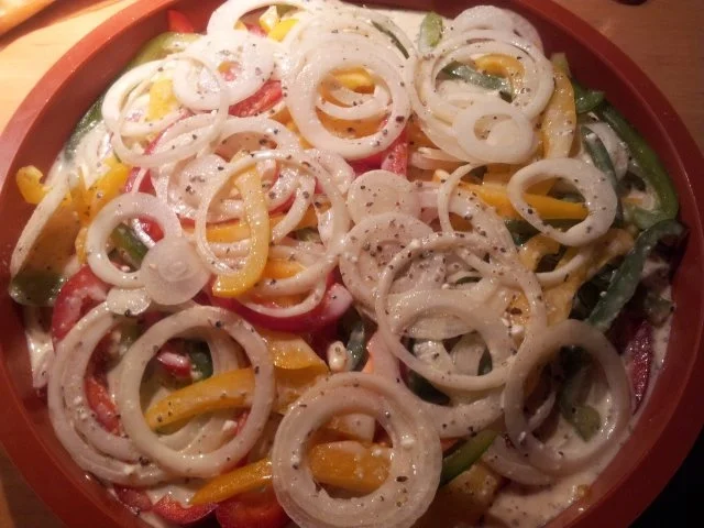 Rezept: Bunte Paprika Quiche Bild Nr. 4 Bunte Paprika Quiche - Rezept - Bild Nr. 4