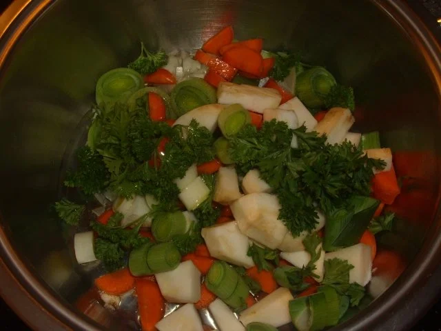 Bulgur mit Hähnchen und scharfen roten Linsen - Rezept - Bild Nr. 3