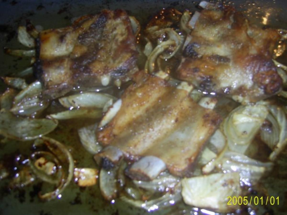 Schwein: Knusprig gebratene Spareribs - Rezept - Bild Nr. 3