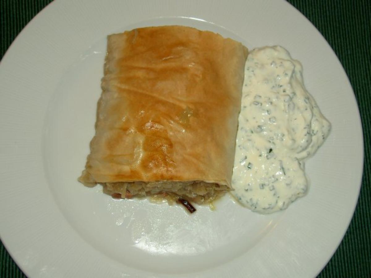 Krautstrudel Ein schmackhaftes Rezept - Rezept mit Bild - kochbar.de