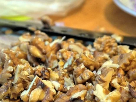 Spaghetti mit Oliven-Walnuss-Sauce - Rezept - Bild Nr. 6