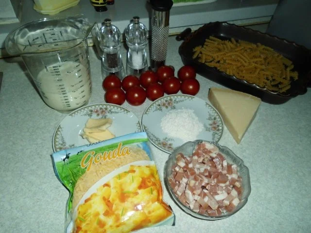 Rezept: Nudel-Auflauf mit Schinken und Käse-Sauce Bild Nr. 2 Nudel-Auflauf mit Schinken und Käse-Sauce - Rezept - Bild Nr. 2