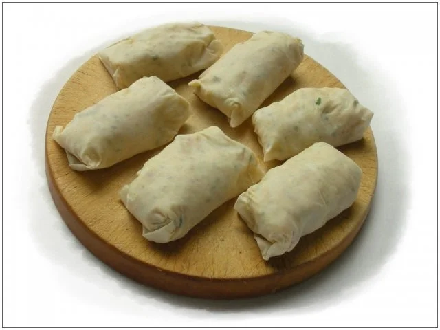 Gebratene Lachsforelle mit fruchtigem Gemüse und Kartoffel-Filoteig-Päckchen - Rezept - Bild Nr. 8