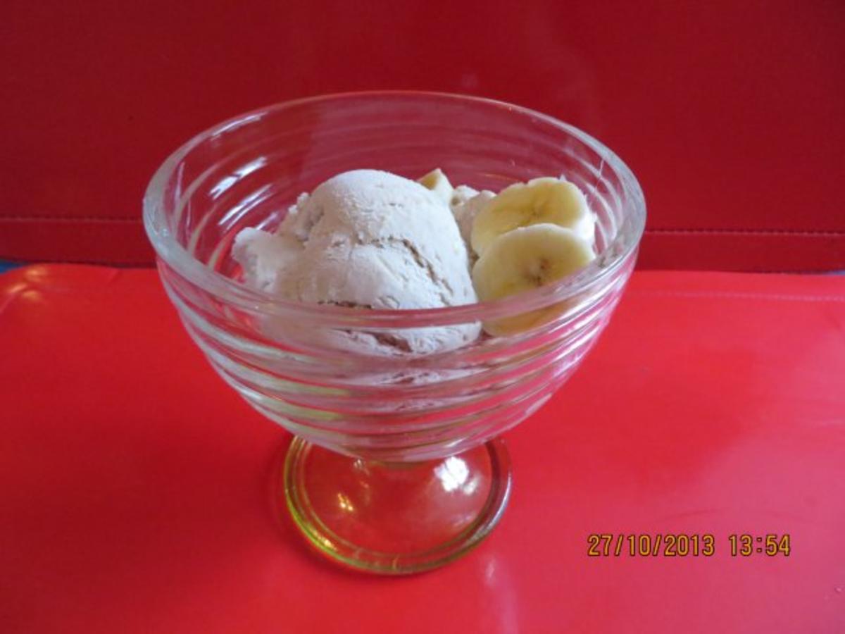 Eis: Bananeneis - Rezept