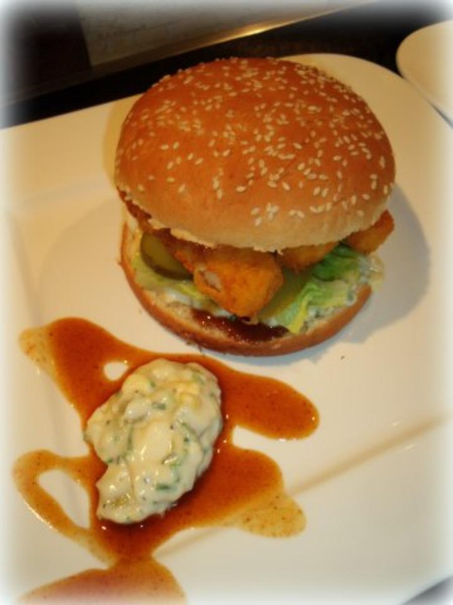 Fisch-Burger - Rezept