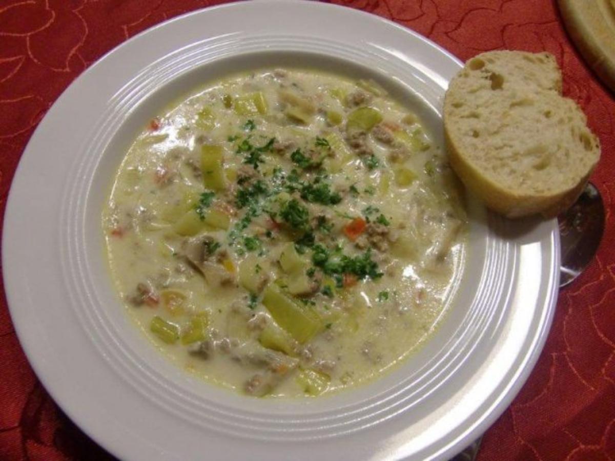 Bilder für Käse-Lauchcreme-Suppe à la Heiko 2 - Rezept