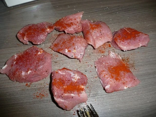 Mailänder Medaillons an Traum - Soße,  kandierten Maronen , Wintergemüse + Nudeln. - Rezept - Bild Nr. 2