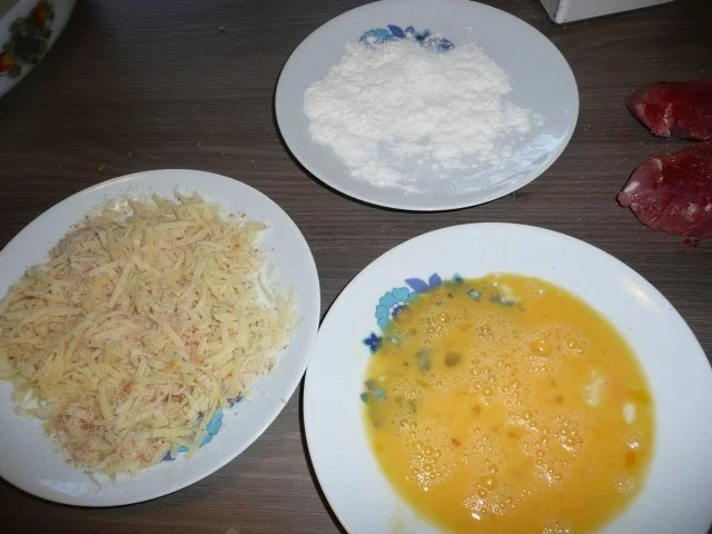 Mailänder Medaillons an Traum - Soße,  kandierten Maronen , Wintergemüse + Nudeln. - Rezept - Bild Nr. 3