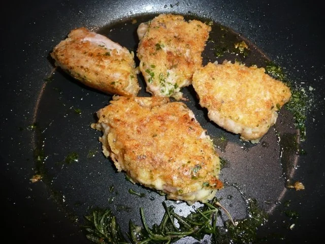 Mailänder Medaillons an Traum - Soße,  kandierten Maronen , Wintergemüse + Nudeln. - Rezept - Bild Nr. 10