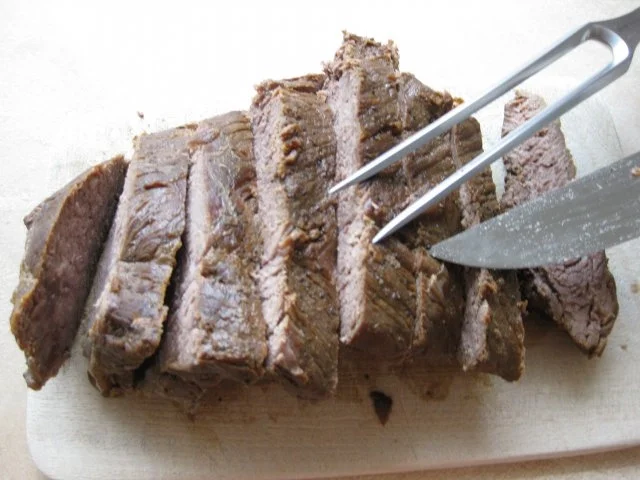 Rinderschmorbraten mit Malzbiersoße - Rezept - Bild Nr. 2