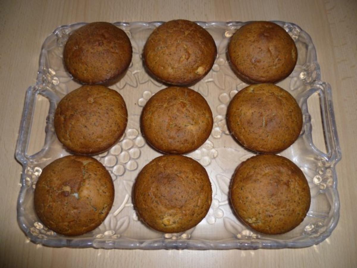 Bilder für Kleingebäck - Kürbis-Mohn-Muffins - Rezept