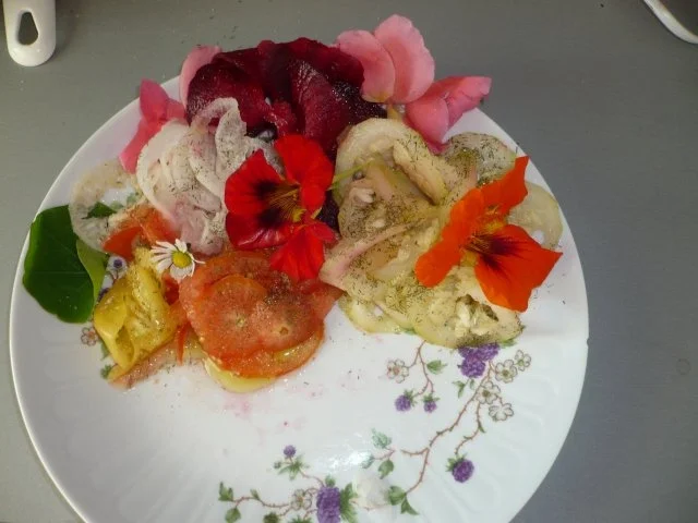 Rohkost mit Kartoffeln und Tofu eingelegt - Rezept