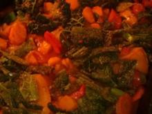 Buntes Herbstgemüse im Ofen geschmort - Rezept
