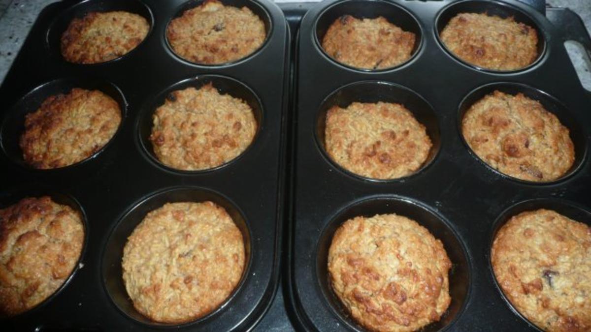 Apfel - Muffins mit Müsli - Rezept - Bild Nr. 3