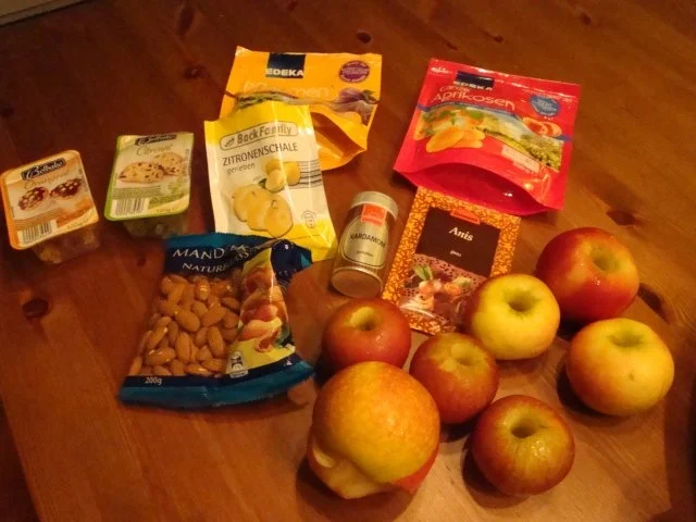 Früchtebrot oder Apfelbrot - Rezept - Bild Nr. 2