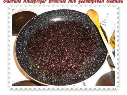 Gemüse: Knusperreis mit gedämpften Gemüse und Tomatensoße - Rezept - Bild Nr. 9