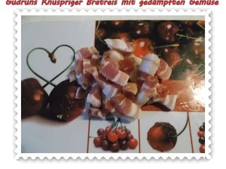 Gemüse: Knusperreis mit gedämpften Gemüse und Tomatensoße - Rezept - Bild Nr. 11
