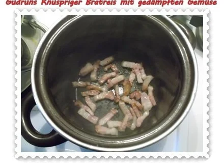Gemüse: Knusperreis mit gedämpften Gemüse und Tomatensoße - Rezept - Bild Nr. 12