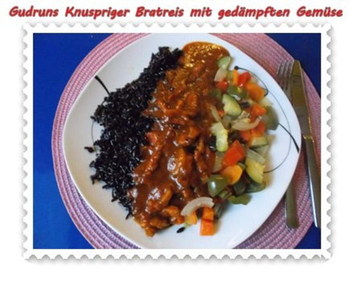 Gemüse: Knusperreis mit gedämpften Gemüse und Tomatensoße - Rezept - Bild Nr. 17