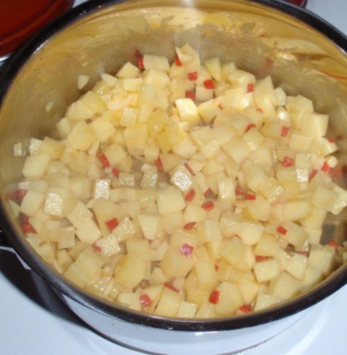 Kartoffel-Karotten-Suppe mit Schinken-Topping - Rezept - Bild Nr. 5