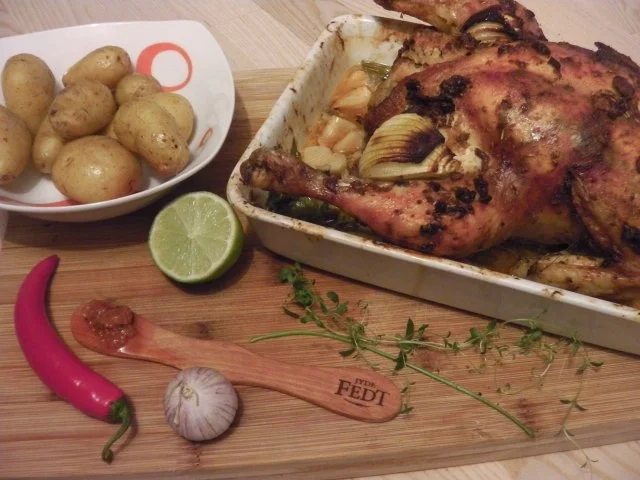 Rezept: Österreichisches Brathuhn (Brathendl) mit Semmelfülle Bild Nr. 3 Österreichisches Brathuhn (Brathendl) mit Semmelfülle - Rezept - Bild Nr. 3