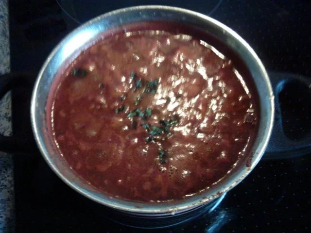 Cannelloni gefüllt mit Bolognese - Rezept - Bild Nr. 5