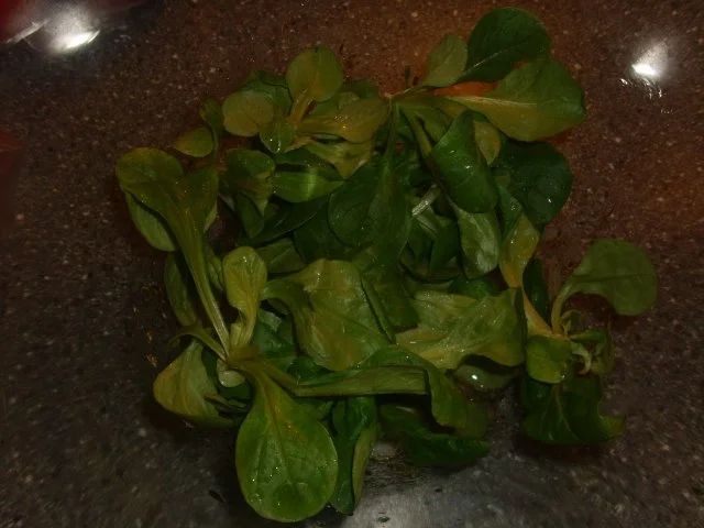 Rezept: Gemischter Salat mit Camembert und Weintrauben Bild Nr. 2 Gemischter Salat mit Camembert und Weintrauben - Rezept - Bild Nr. 2