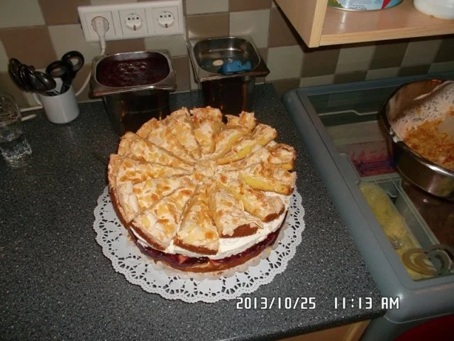 Kirsch - Bananentorte - Rezept