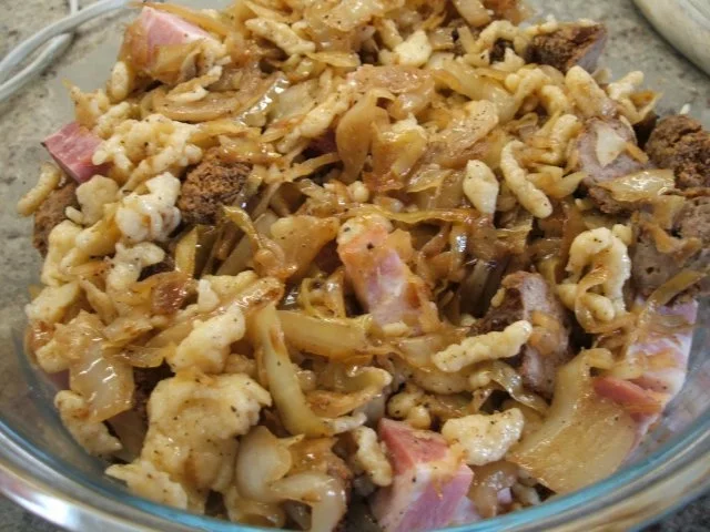 Rezept: Auflauf: Späkrahack Bild Nr. 2 Auflauf: Späkrahack - Rezept - Bild Nr. 2