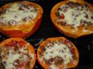 Pikant Gefülte Hokaido / Überbacken - Rezept