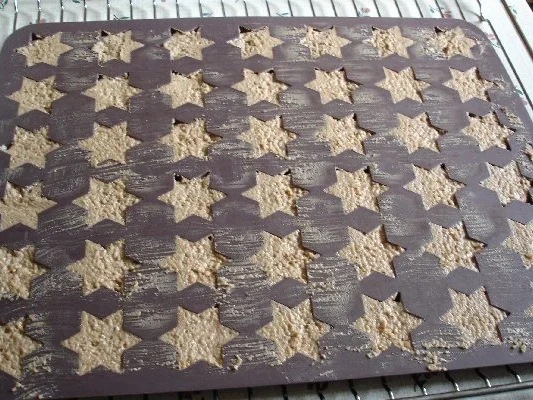 Rezept: Walnuss-Mandelsterne Bild Nr. 5 Walnuss-Mandelsterne - Rezept - Bild Nr. 5